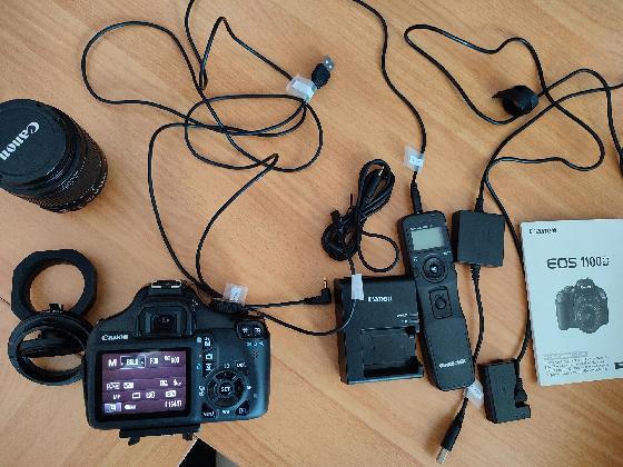 Canon EOS1100D  + Pack astrophoto+ trépied
