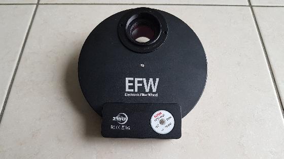 Roue à filtre ZWO EFW (8x1.25 "/31mm)