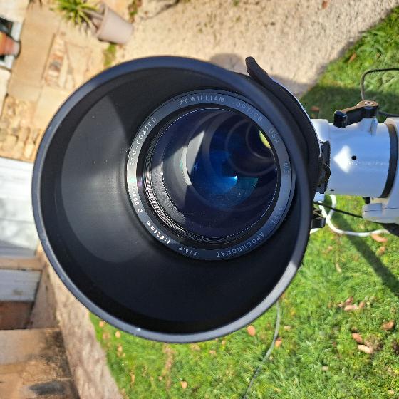 Monture HEQ5 + lunette William Optics Megrez 90
