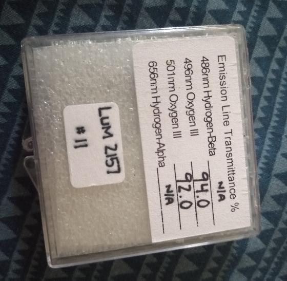 Filtre OIII Lumicon 1.25''