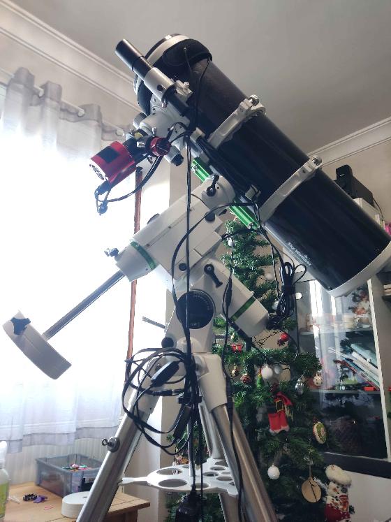 le setup plus ou moins monté