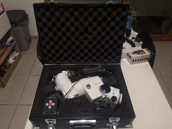 Grosse vente de matériel varié : Newton 150/750, monture NEQ-5 motorisée, APN défiltré, oculaires, barlow, filtres, Bahtinov, Cheshire, etc...