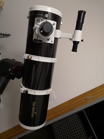 Matériel astro divers : newton 150/750, monture HEQ5, correcteur de coma Baader MPCC MkIII, Datyson T7C, lunette guide, ... 