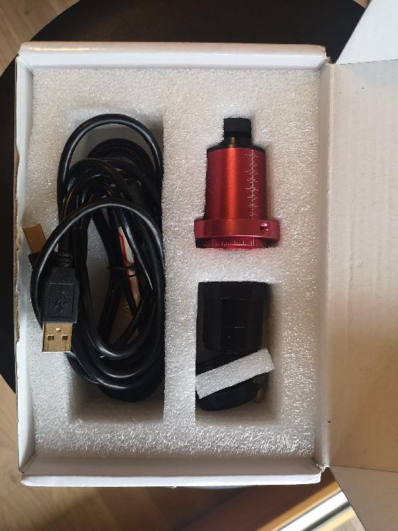 Matériel astro divers : newton 150/750, monture HEQ5, correcteur de coma Baader MPCC MkIII, Datyson T7C, lunette guide, ... 