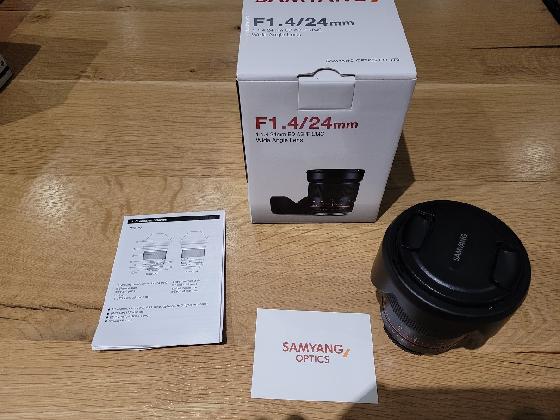 Samyang 24 1.4 Canon