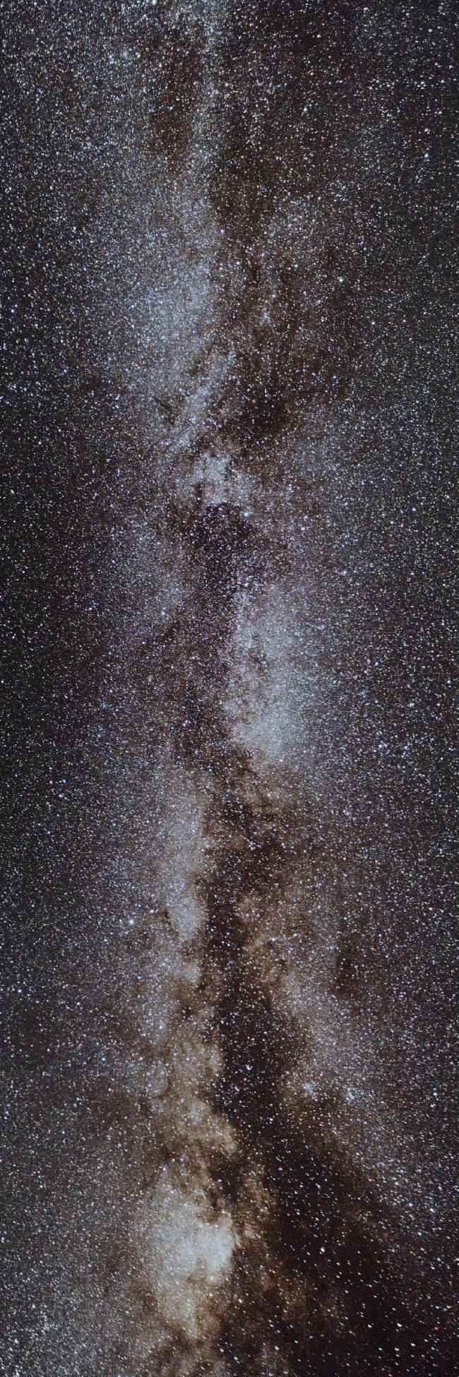 Voie lactée zenith à l'observatoire de Satin Véran