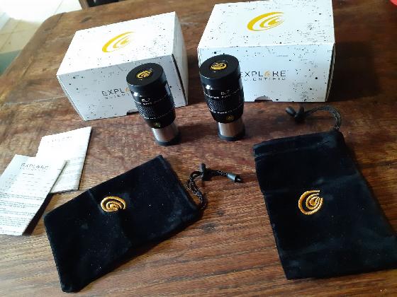 Paire oculaires Explore Scientific 82° 6.7mm 