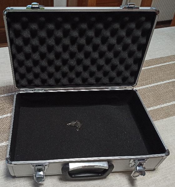 Mallette oculaire Alu 40x24x12 cm