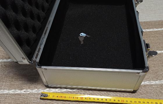 Mallette oculaire Alu 40x24x12 cm