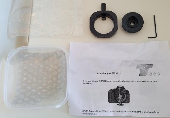 Diviseur optique (OAG) TS-Optics pour APS-C Canon EOS