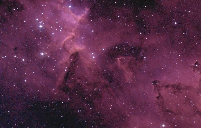 centre de la nebuleuse du coeur