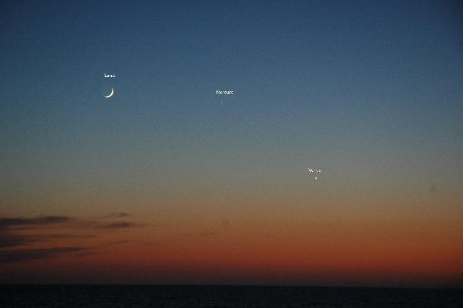 Lune - Mercure - Venus