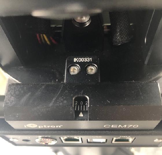 I Optron CEM70+ tripier+ contre poids