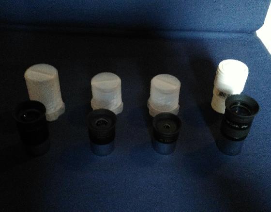 Vends lot d'oculaires