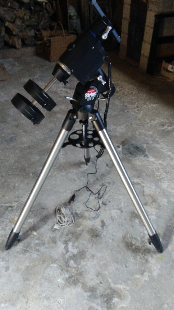 Vends monture équatoriale Orion Sirius Go-To