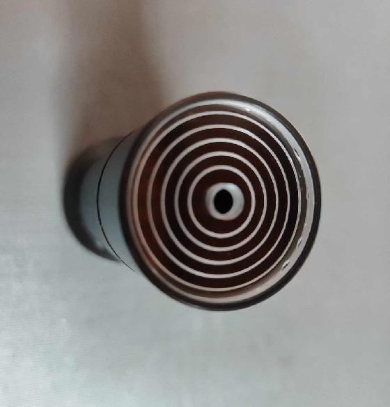 Oculaire de collimation "cheshire" concentrique