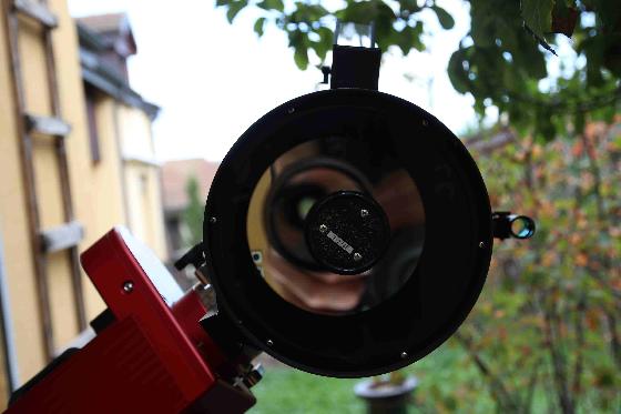 Télescope C8 + réducteur focal f6.3 Meade serie 4000 + chercheur Telrad
