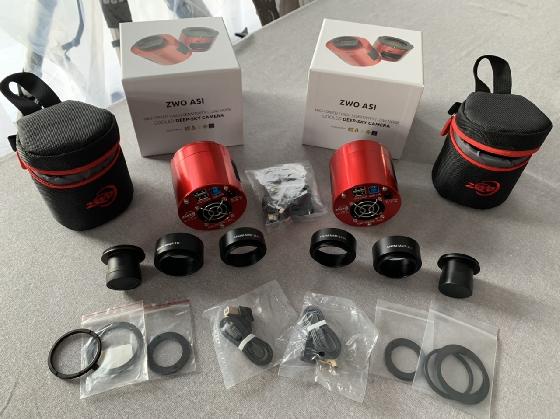 Zwo Asi 294MC Pro et 183MC Pro