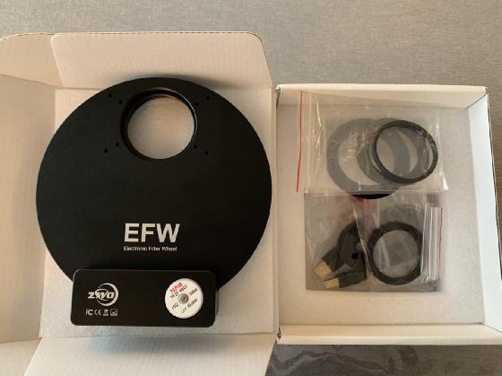 Roue à filtre motorisée Zwo 5x50.8 (2 pouces)