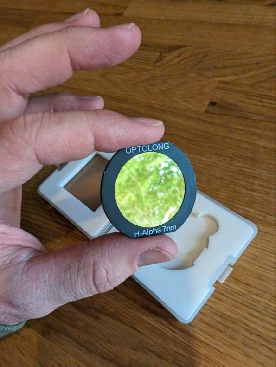 Filtre Ha 7nm Optolong EOS clip