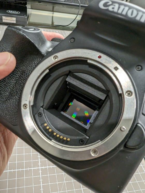 Canon 1300D défiltré 