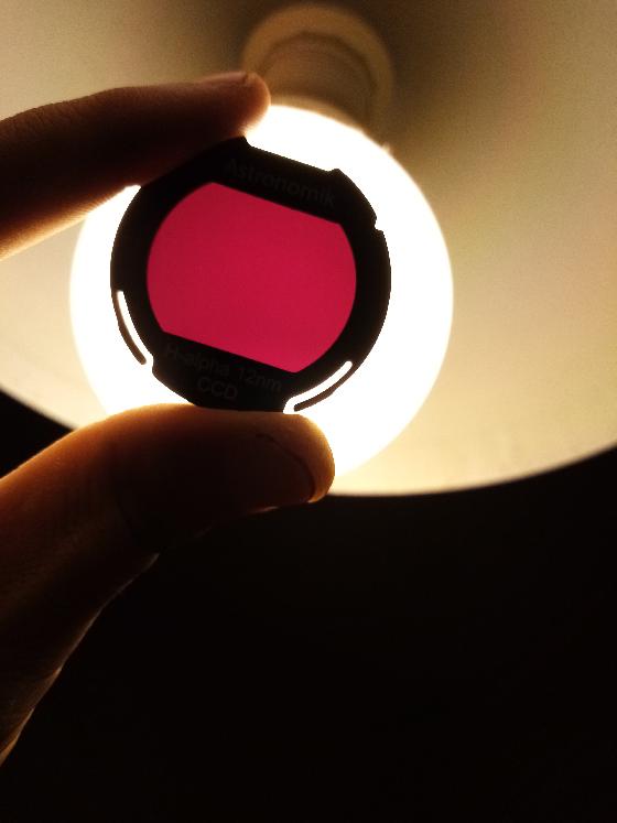 Filtre Astronomik H? 12nm CCD EOS Clip XT