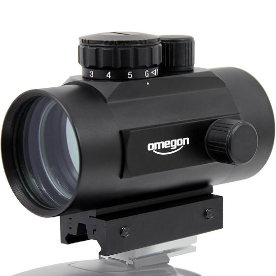 Chercheur point rouge Omegon avec adaptateur pour griffe de DSLR 