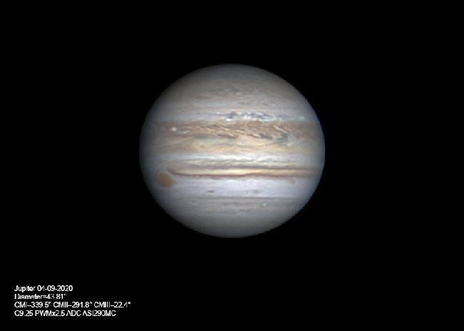 Jupiter 04-09-2020