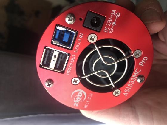 ZWO ASI 533MC+tiroir filtre zwo et filtre optolong cls-ccd 