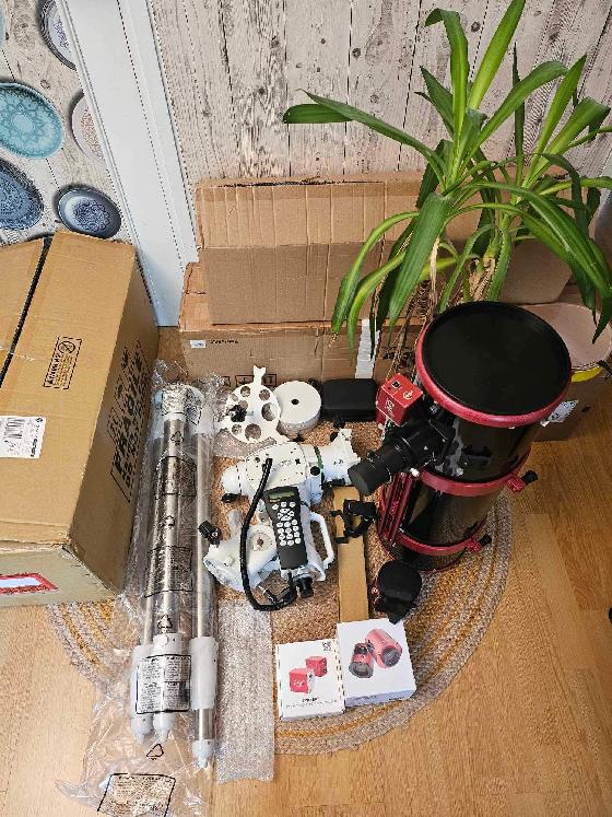 Télescope Skywatcher EQ6 R PRO + Tube Photon 203/800 + Camera et autres accessoires