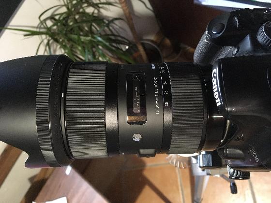 Objectif SIGMA ART 18-35mm f1.8