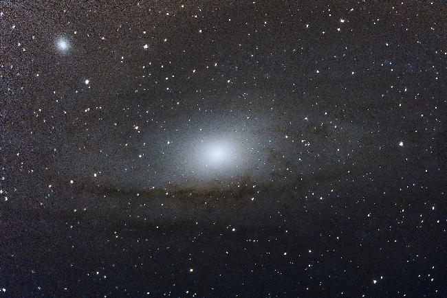 M31 dans le ciel d'octobre 2020 à Laval