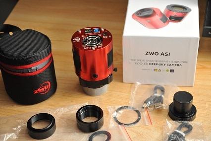 Caméra ZWO Asi 183 MM Pro +RAF EFW Mini + 4 Filtres LRVB