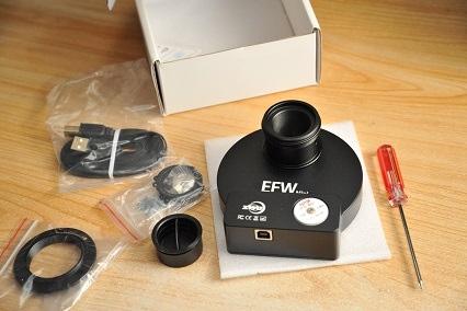 Caméra ZWO Asi 183 MM Pro +RAF EFW Mini + 4 Filtres LRVB