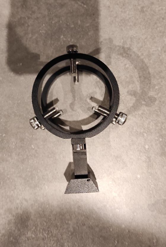 SUPPORT ET ANNEAUX pour CHERCHEURS (jusqu'a 60MM)