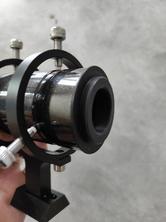 lunette autoguidage 9x50 + anneaux support.