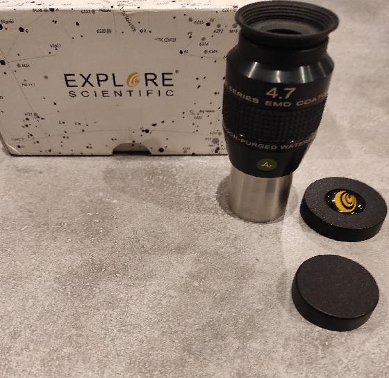 EXPLORE SCIENTIFIC 4,7MM  82° AR OCULAIRE (1,25")