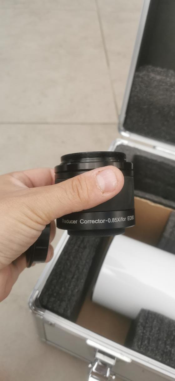 Lunette 72ed skywatcher + correcteur réducteur 0.85