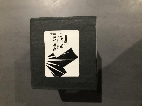 Oculaire Panoptic Televue 15mm