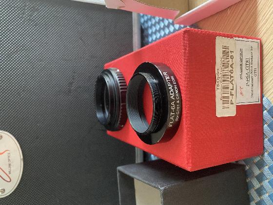 William Optics 0.8x aplatisseur 6A réducteur et correcteur pour lunette GT81 Apo