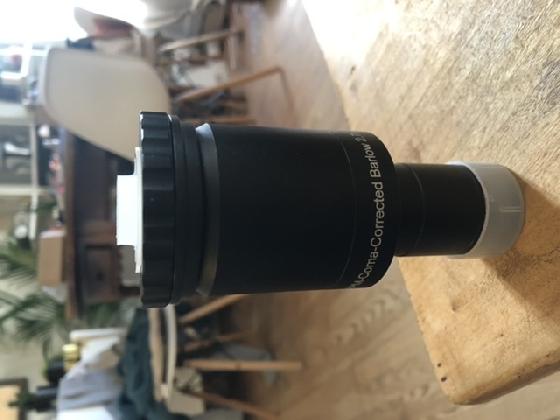 Barlow / correcteur coma APM 