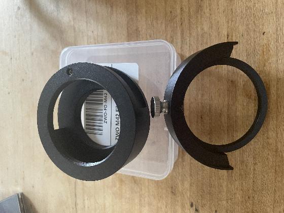 Zwo porte filtre et tiroir m42 2 pouces