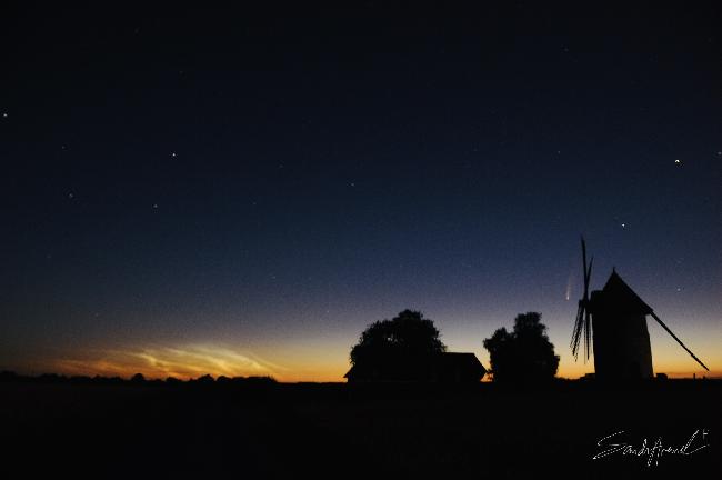 Neowise et le moulin de Hauville (27)