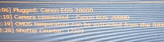 Canon EOS 2000D Défiltré complet + Accessoires