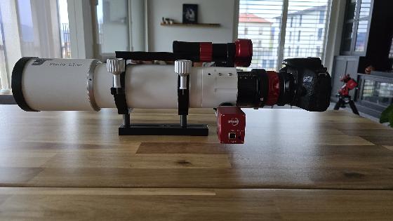 Setup astrophoto lunette 80ED complet sans monture