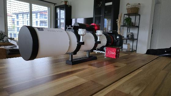 Setup astrophoto lunette 80ED complet sans monture