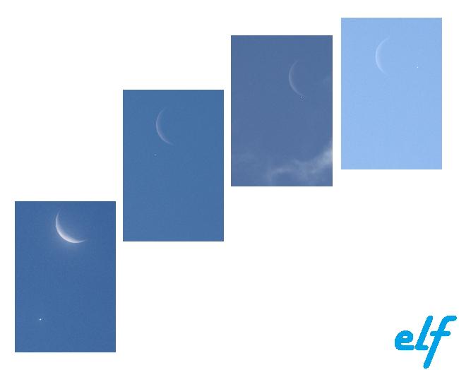 Occultation Vénus Lune