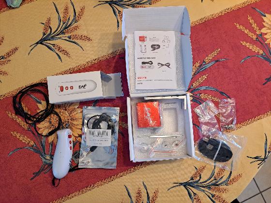 Pack moteur de mise au point Zwo EAF 5v + raquette + sonde de température