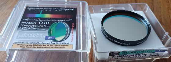 Filtre Baader 2" Olll 8,5nm