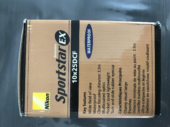 Jumelles Nikon Sportstar ex 10x25